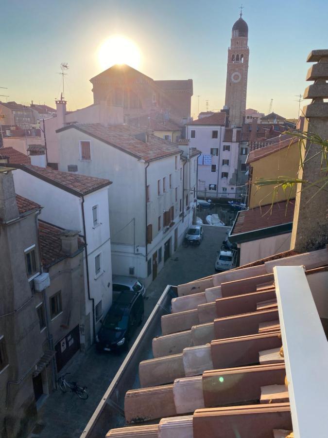 Laguna Blu Camera Tramonto Con Terrazza Panoramica In Comune キオッジャ エクステリア 写真